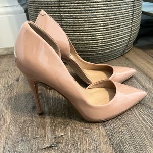 Steve Madden Blush Patent Cut Out Pumps